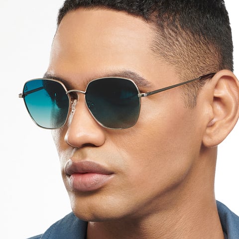 Hazen Optics Silver Geometric Eyewear - Image 4